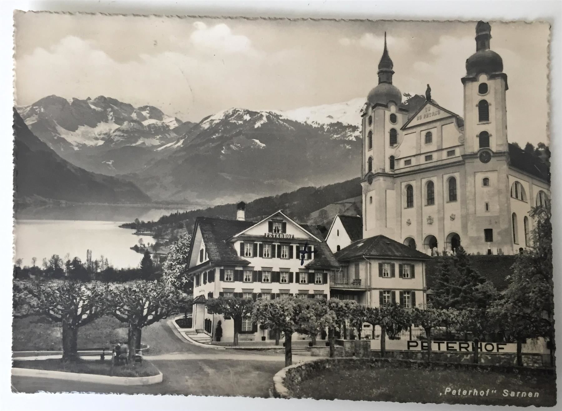 Cartes postales: SARNEN Peterhof – D'occasion à Jona par philajona