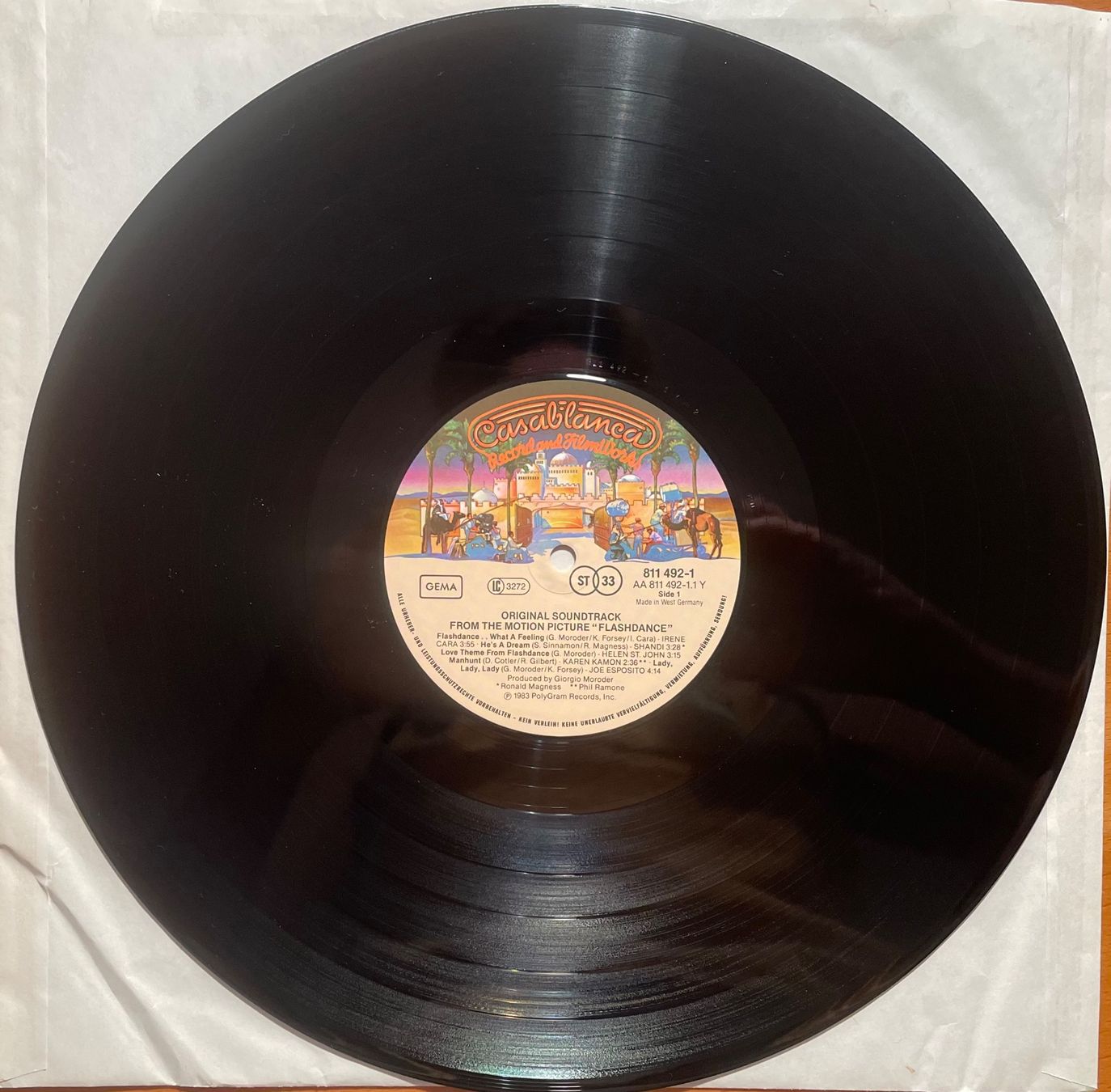 Dischi in vinile: Original Flasdance & Staying Alive, Soundtrack, 1983 – Usato da Niederweningen venduto da baghirac 8