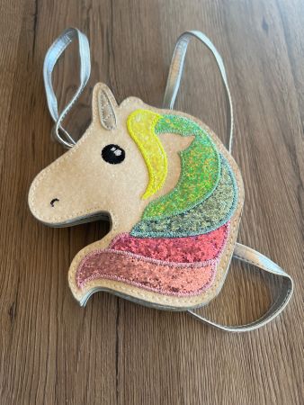 🦄 Mini Einhorn Glitter Tasche