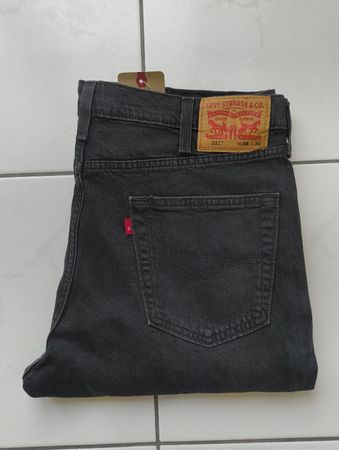 Levi's 511 Hose schwarz W38 L30