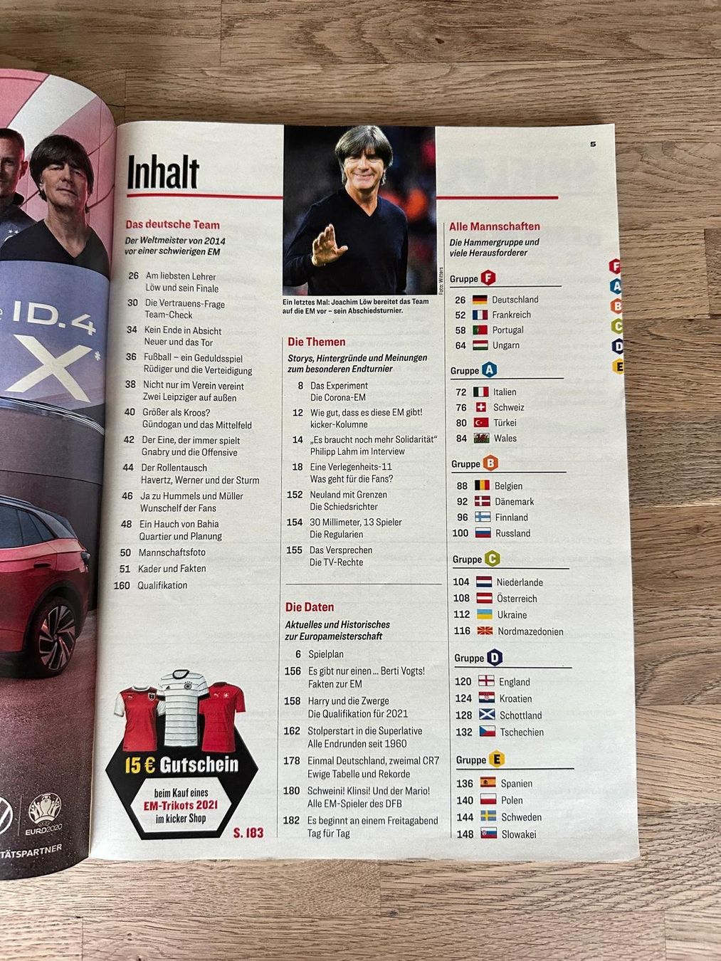 Riviste & Magazine: Kicker EM 2021 Sonderheft – Usato da Rorschach venduto da harry-the-great 2