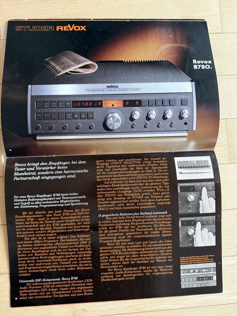 Revox Registratori: Studer Revox 80 Original Bedienungsanleitung – Usato da Uster venduto da Schangnau87 3