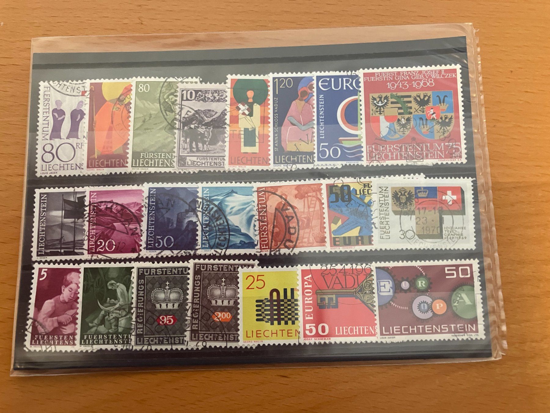 Tous les timbres: LIECHTENSTEIN kleine Sammlung – D'occasion à Koblenz par Markenhimmel