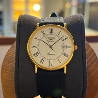 Longines Présence Quartz Date Gold Plated