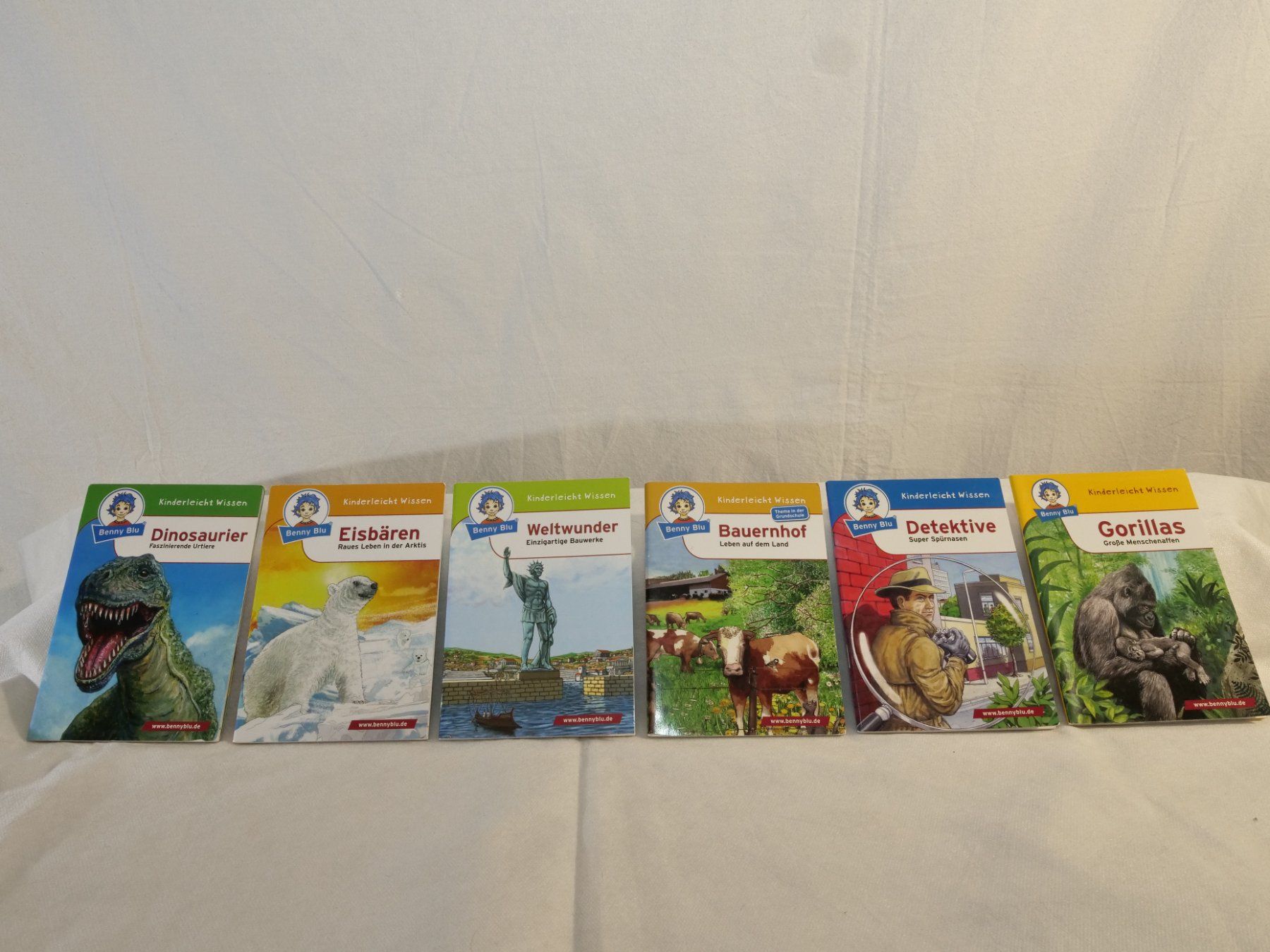 Bücher: Lot:6 verschiedene Büchlein: Benny Blu – Gebraucht aus Lustmühle von Glatisant