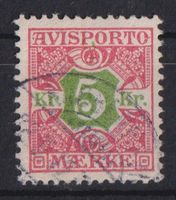 Dänemark 1907: 5 Kr. Verrechnungsmarke