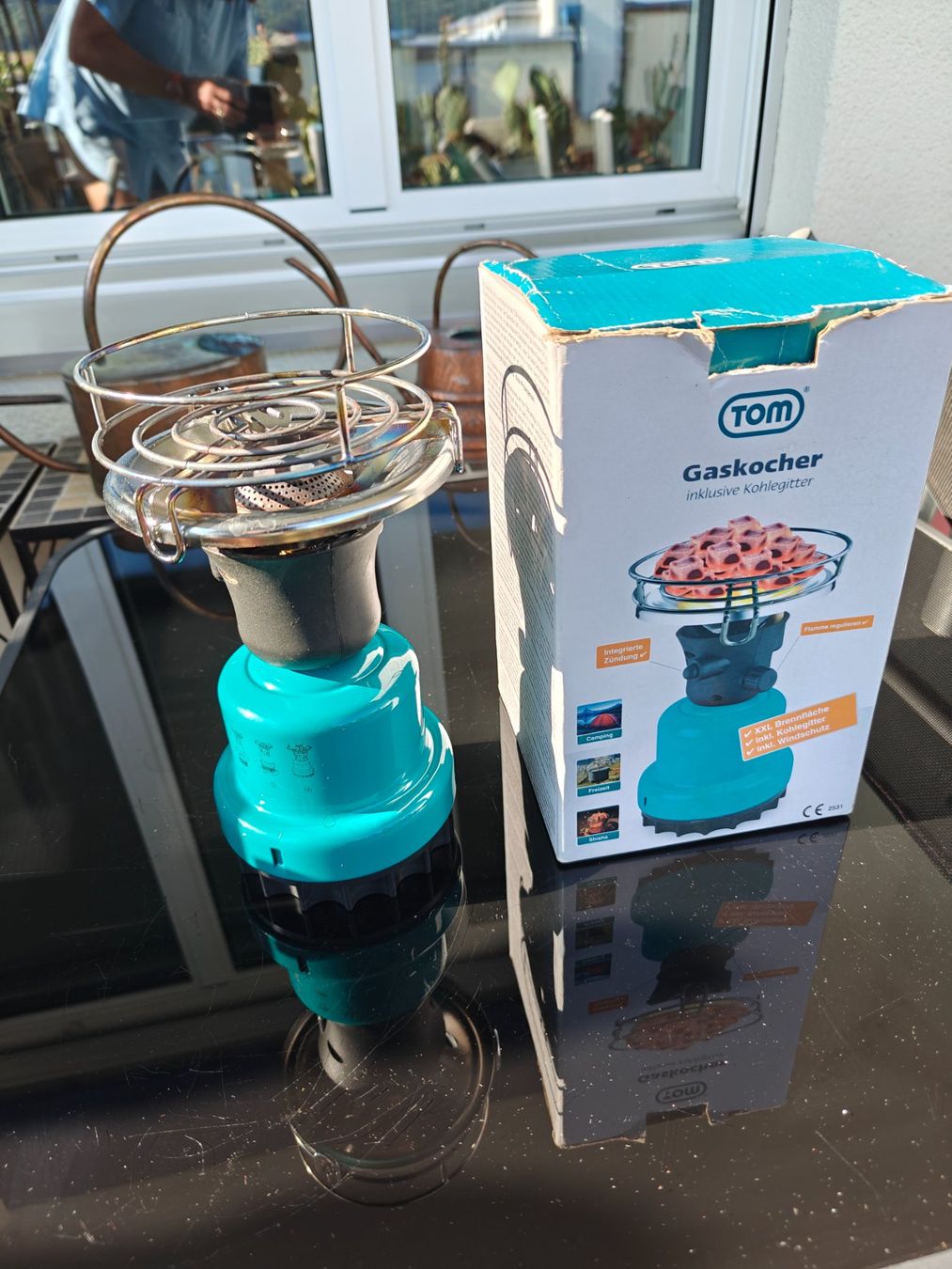 Cucine: Shisha King® Tom Gaskocher mit integrierter Zündung – Usato da Aadorf venduto da sus_jht5 1