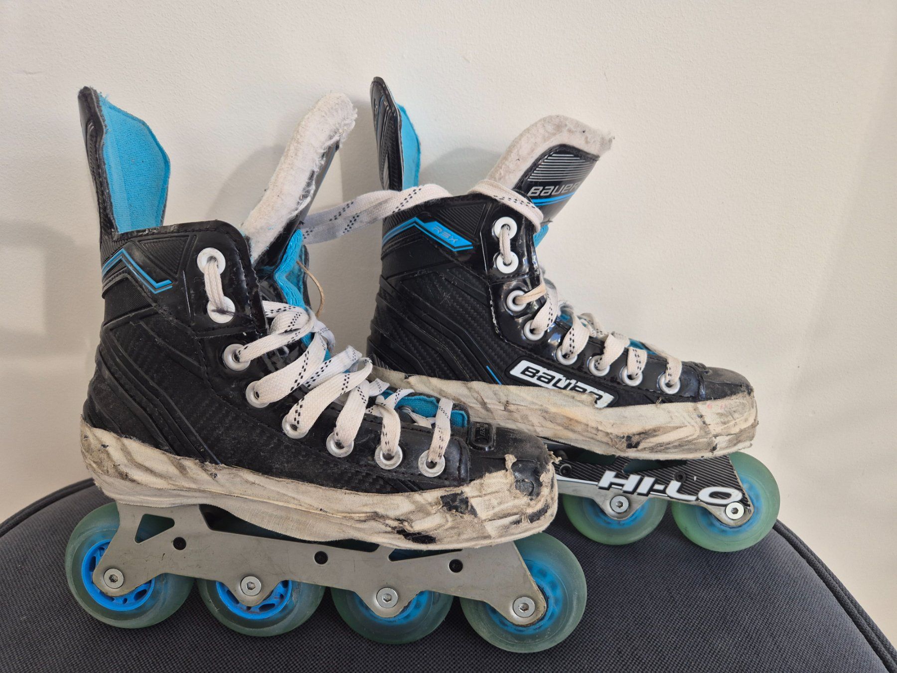 Bauer Pattini in linea & Pattini a rotelle: Patins Inline Bauer RSX Taille 3 = 36 – Usato da Delémont venduto da Bibten 1
