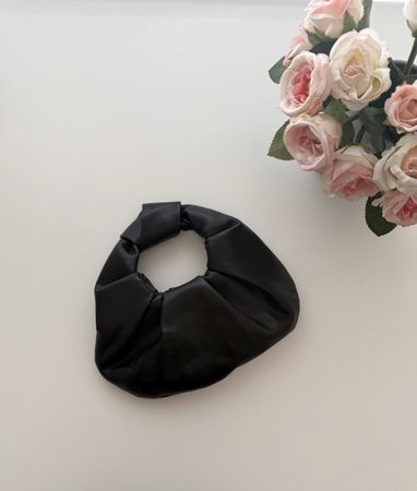 Handtasche Schwarz Kunstleder NEU