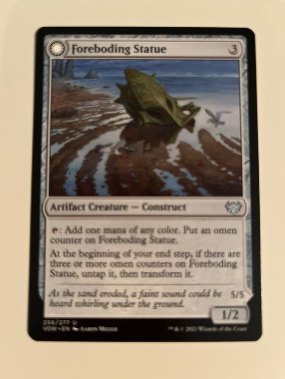 1 x Foreboding Statue - Magic: The Gathering - MtG (Gebraucht) in ...