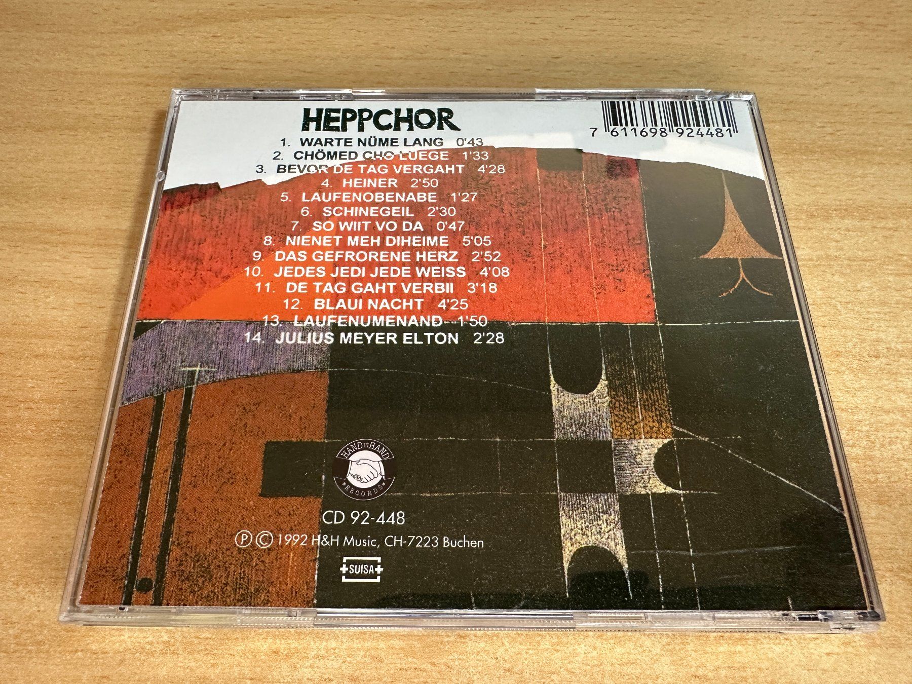 CD: B7 Heppchor - Hand in Hand – Usato da Rikon im Tösstal venduto da Alpenmutz 1