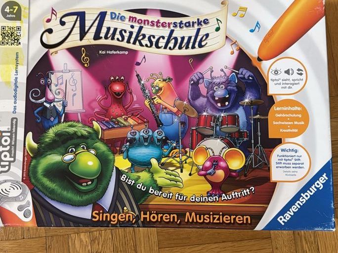 Tiptoi Giochi: Tiptoi Music School Game - Interactive Learning Fun! – Usato da Zürich venduto da Tequense