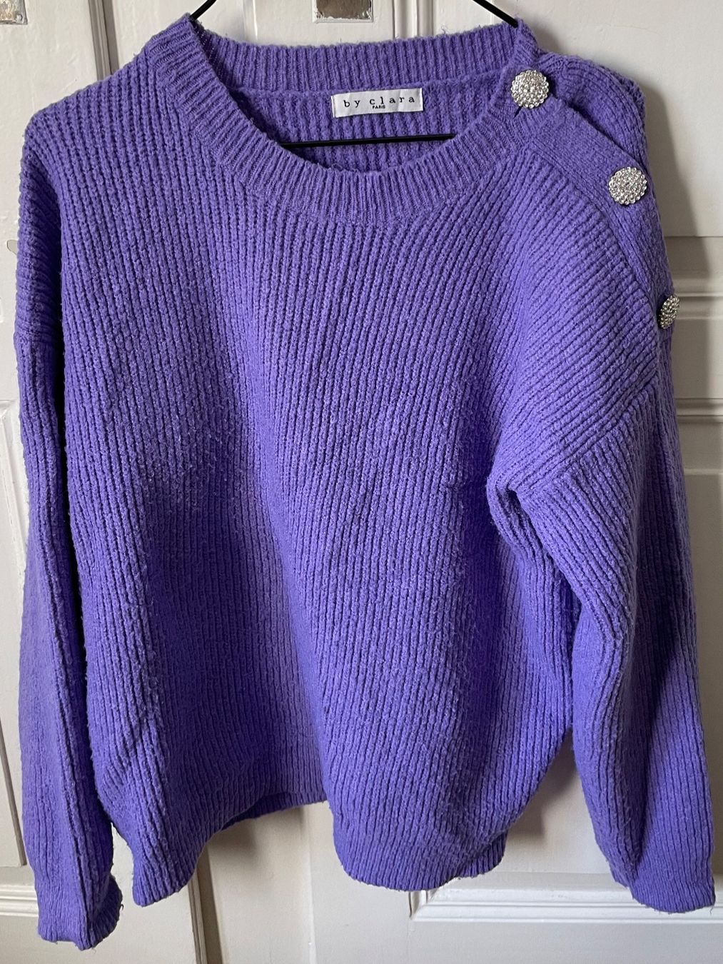Maglioni & Felpe: by Clara Paris Pullover mit Schmuckstein - wie Sézane COS – Usato da Zürich venduto da Sarazrh