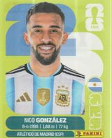 FIFA WORLD CUP 2026 Panini Sticker ARG 16 NICO GONZALEZ