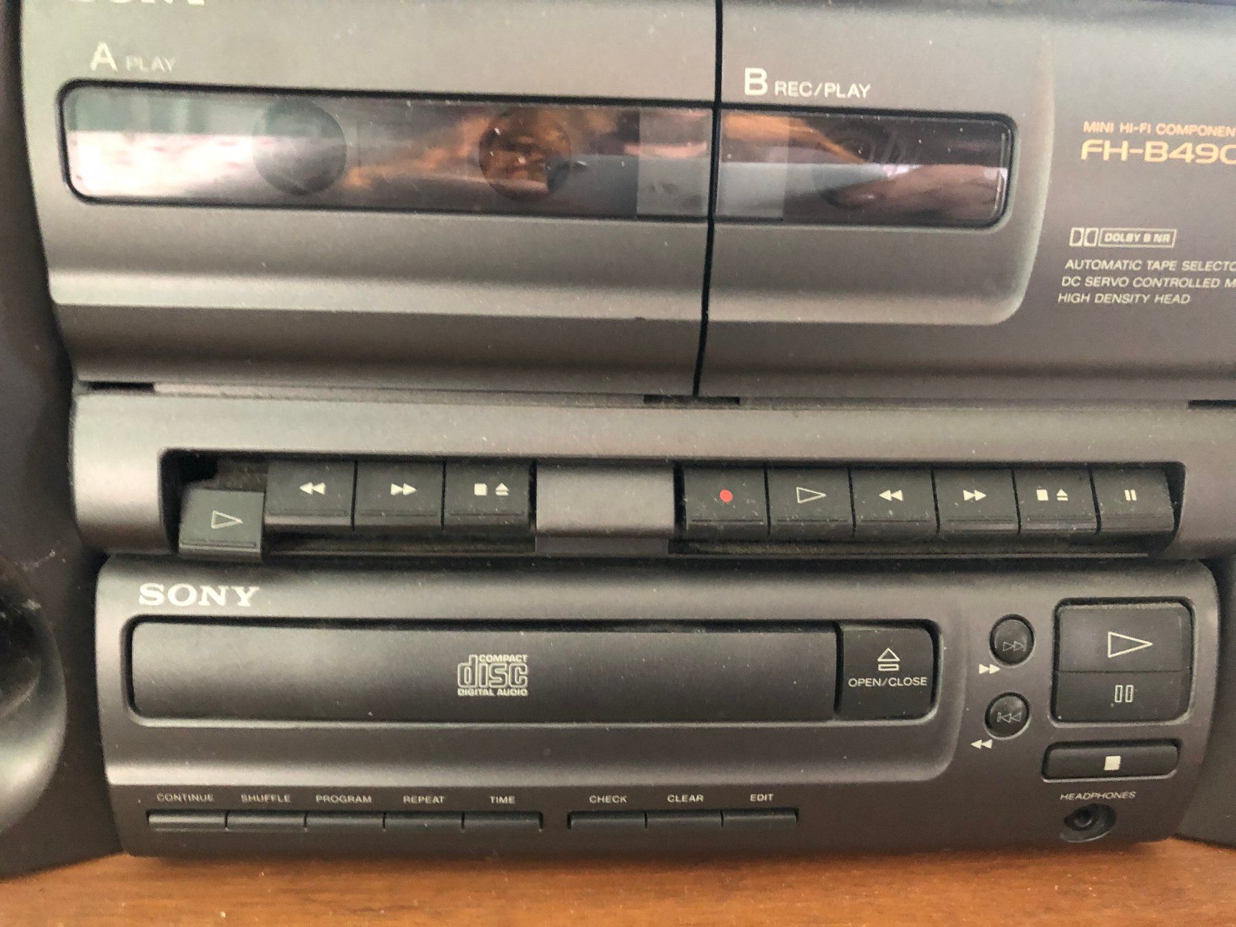 Sony Lettore multimediale & Streamer: Sony mini-hifi component system mhc490 Abholung Richterswil – Usato da Wald ZH venduto da rotschmuddl 1
