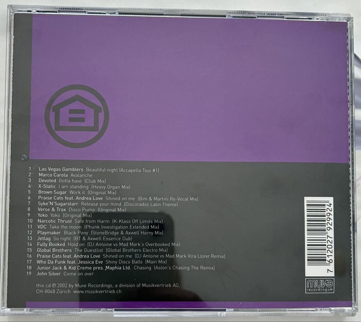 CDs: DJ ANTOINE / Houseworks Presents Ultraviolet (2002) – Gebraucht aus Sarnen von m-basic 1