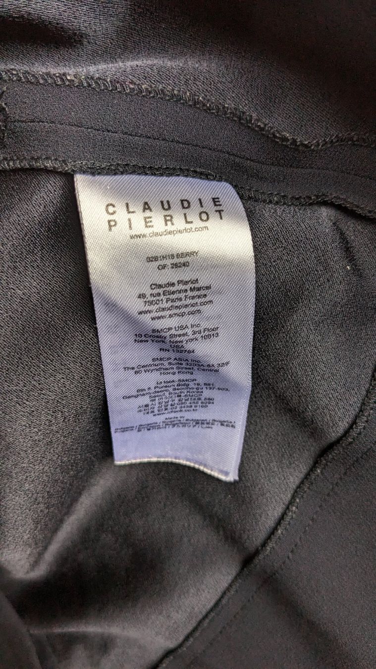 Claudie Pierlot Camicette: Claudie Pierlot Bluse Gr. 38 – Nuovo (secondo la descrizione) da Thalwil venduto da kat_d85f 3