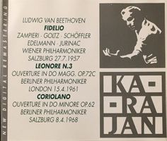 Beethoven - Fidelio / Leonore Nr. 3 / Coriolano (Karajan)