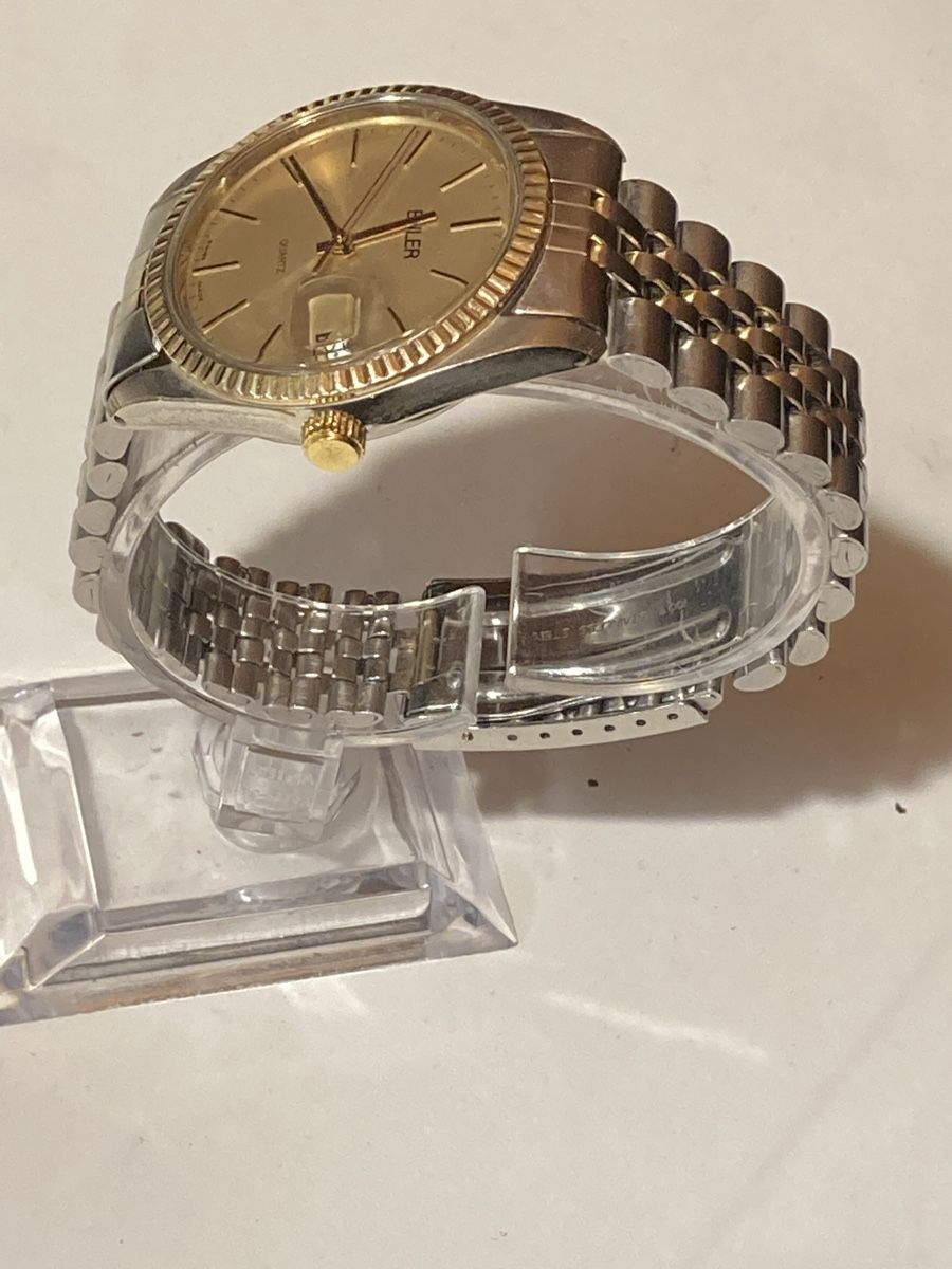 Orologi: Buler datejust look Quartz 36 mm – Usato da Glattbrugg venduto da vintagemania 8