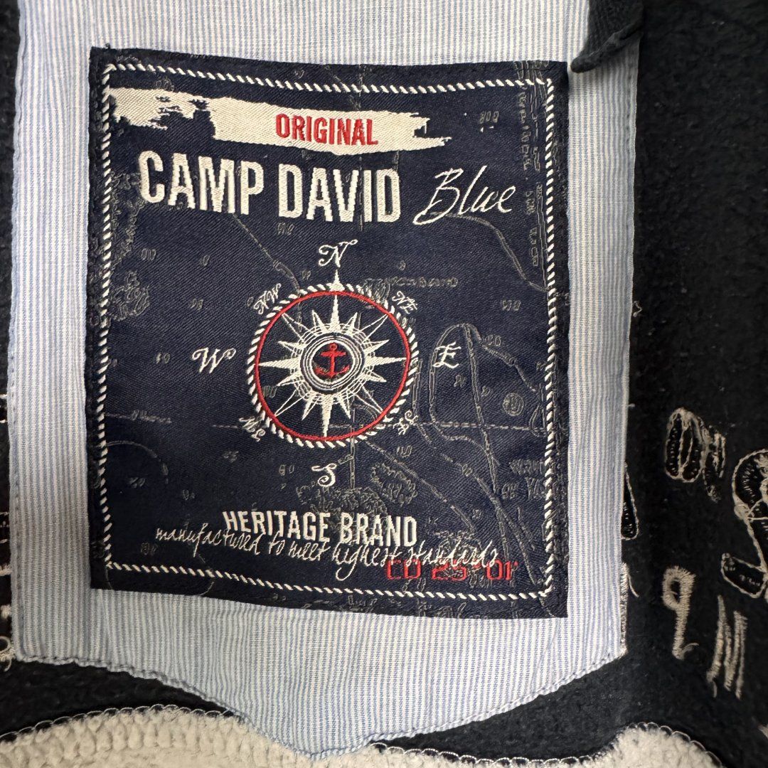 Camp David Vestes: Camp David Jacke Grau/Blau Gr. L – D'occasion à Porrentruy par MadameResell 5