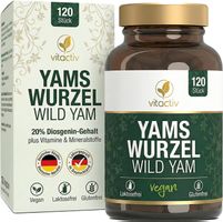 VITACTIV Wild Yam Yamswurzel Extrakt – 120 Kapseln
