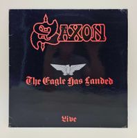 SAXON * THE EAGLE HAS LANDED / LIVE * 1st PRESS 1982! * TOP!