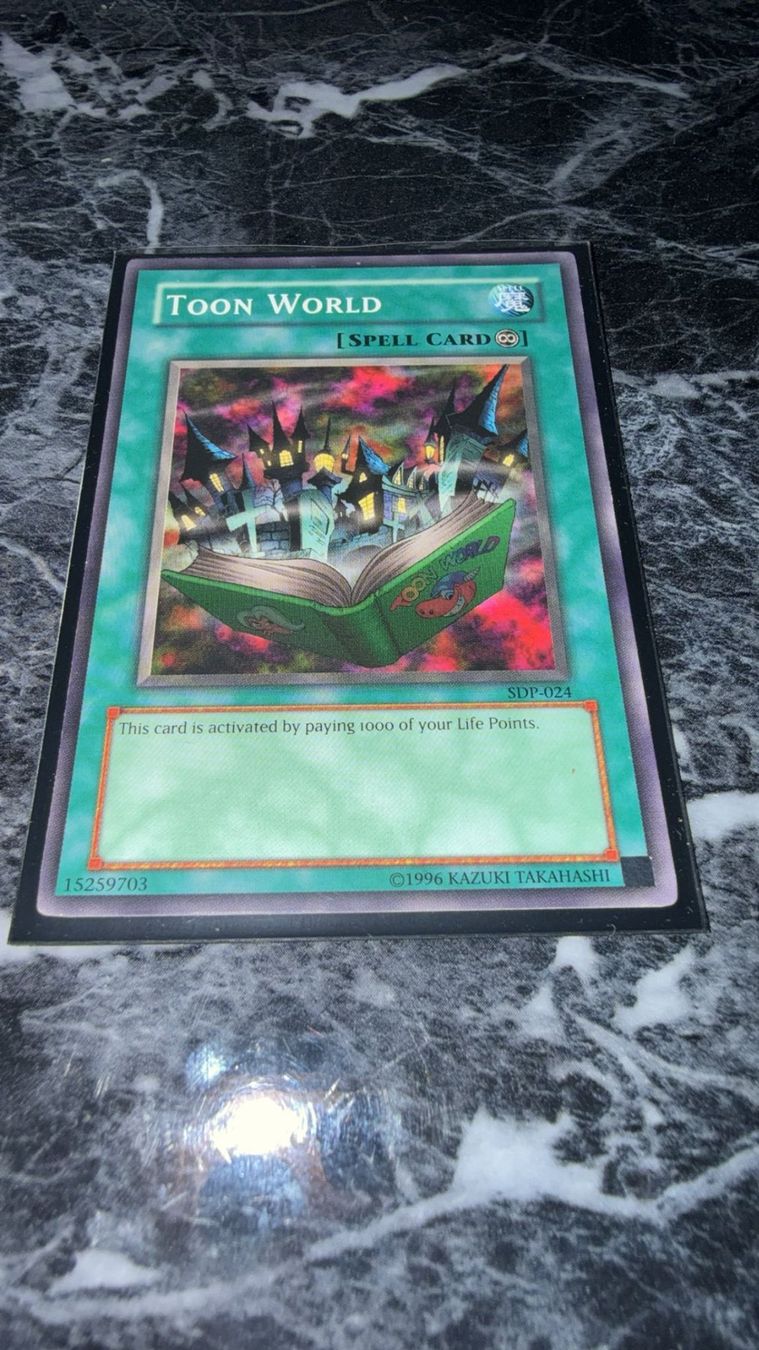 Yugioh Carte collezionabili: Yu-Gi-Oh! / Toon World – Usato da Frauenfeld venduto da tobiaskoestli1