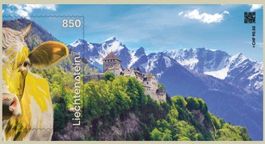 Gelbe Crypto Stamp CHLI Liechtenstein Originalpreis 99.-