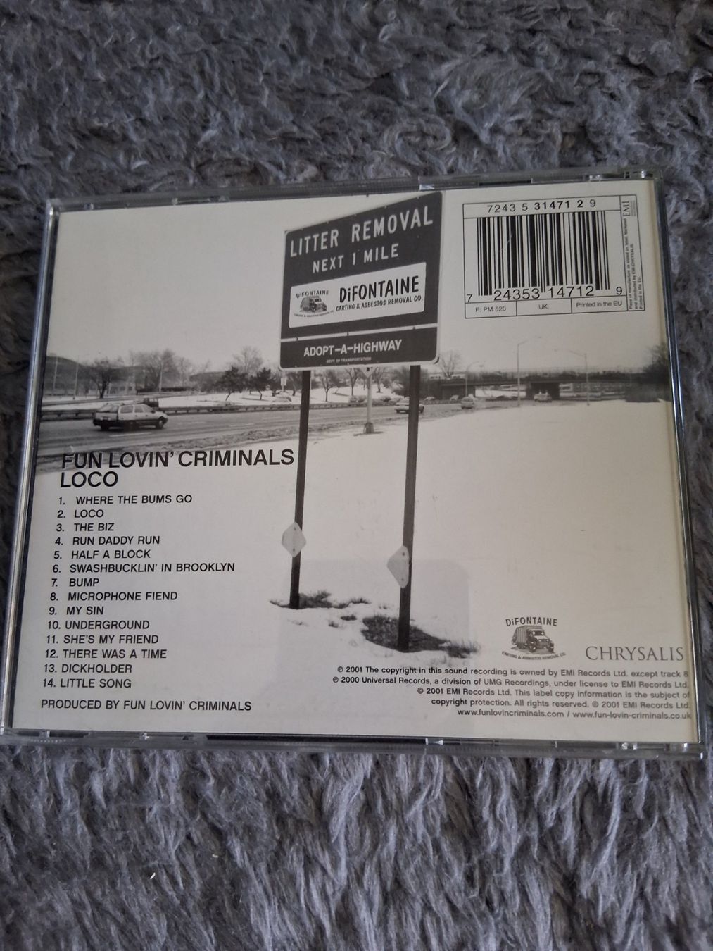 CD: FUN LOVIN' CRIMINALS        LOCO     CD – Usato da Wetzikon ZH venduto da Ramones01 1
