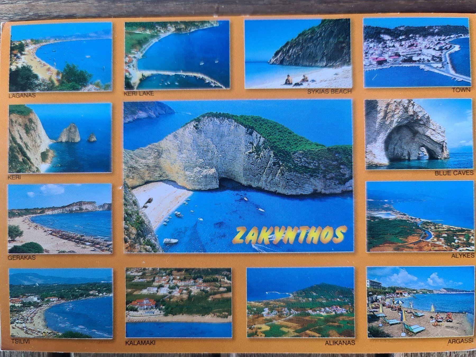 Cartoline postali: Ansichtskarte Zakynthos Griechenland – Usato da Dintikon venduto da Vexi