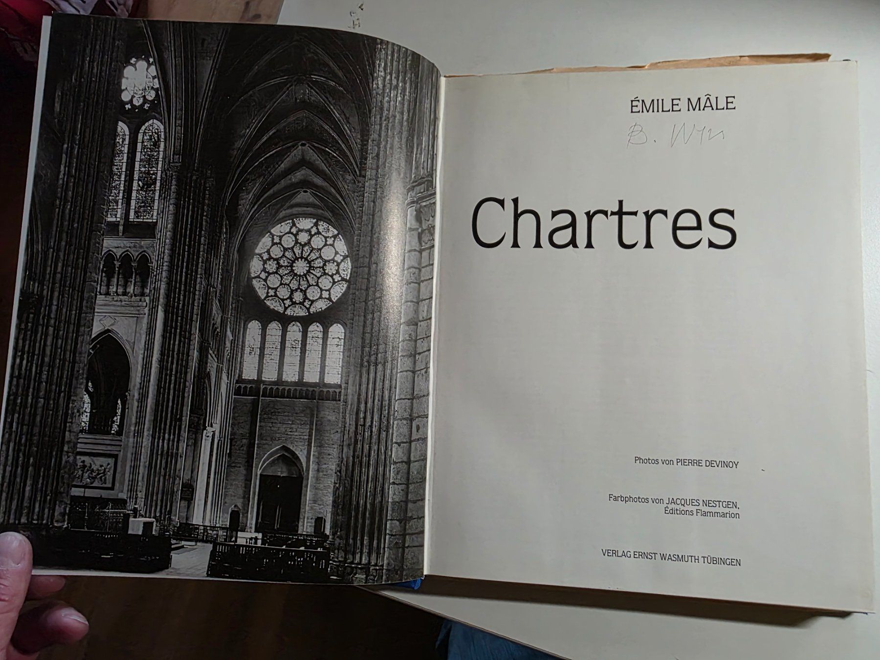 Libri: Chartres - Émile Mâle - Wasmuth Verlag 1983 – Usato da Walterswil BE venduto da Lonitti 3