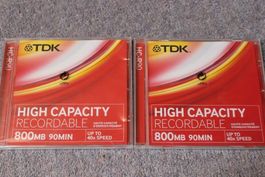 2 x TDK CD-R ROHLING 90 MINUTEN! OVP!!!!