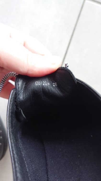 Geox Scarpe da donna: Geox, Halbschuh 39, Leder schwarz – Usato da Wattwil venduto da LaLa90 2