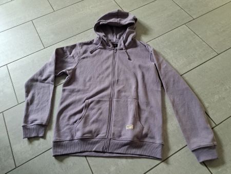 Sweatjacke mit Kapuze lila Gr. M BROADWAY NEU