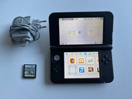 Nintendo 3DS Konsole rot inkl Ladekabel und Spiel Mario