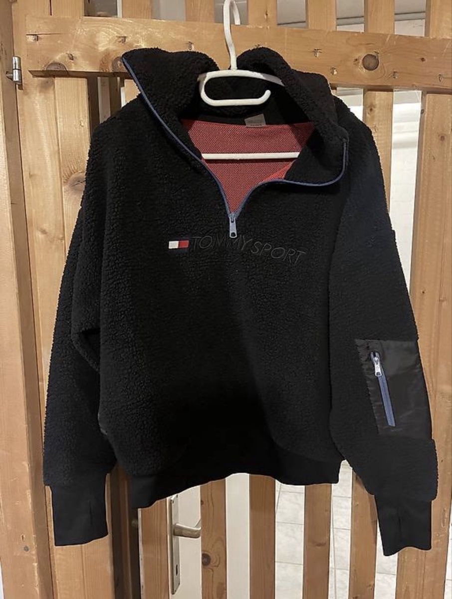 Tommy Hilfiger Maglioni & Felpe: Tommy Sport Fleece Pulli, Schwarz, Gr S – Nuovo (secondo la descrizione) da Horgen venduto da Ed0 1