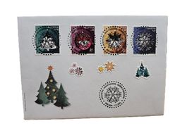 FDC Weihnachten 2024 aus Viererblock