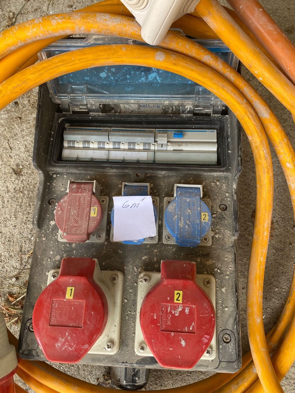 Elettrotecnica: Stromverteiler mit 6m Kabel – Usato da Hinwil venduto da hasuka