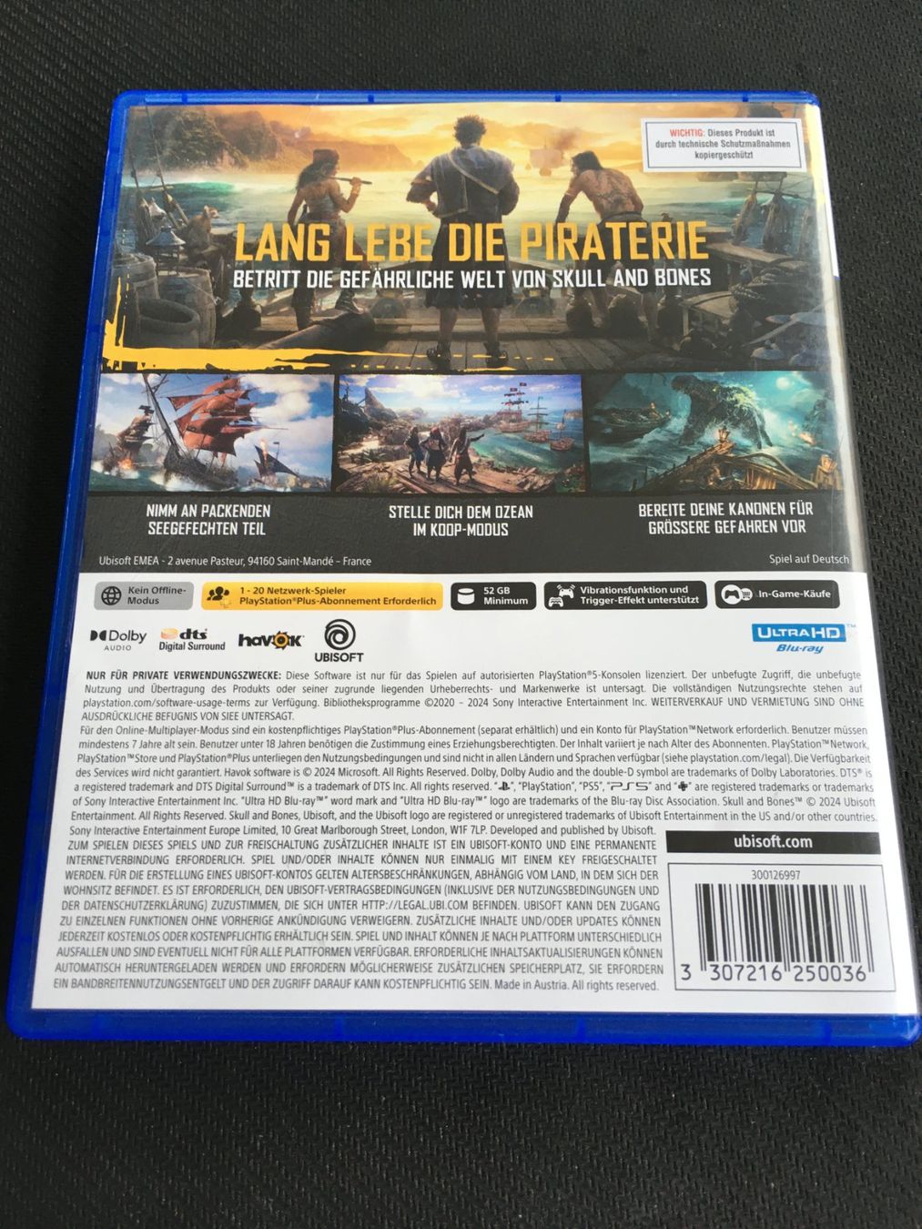 Sony Giochi: Skull and Bones -  PS5 / Playstation 5 – Usato da St.Gallen venduto da sjosjo 1