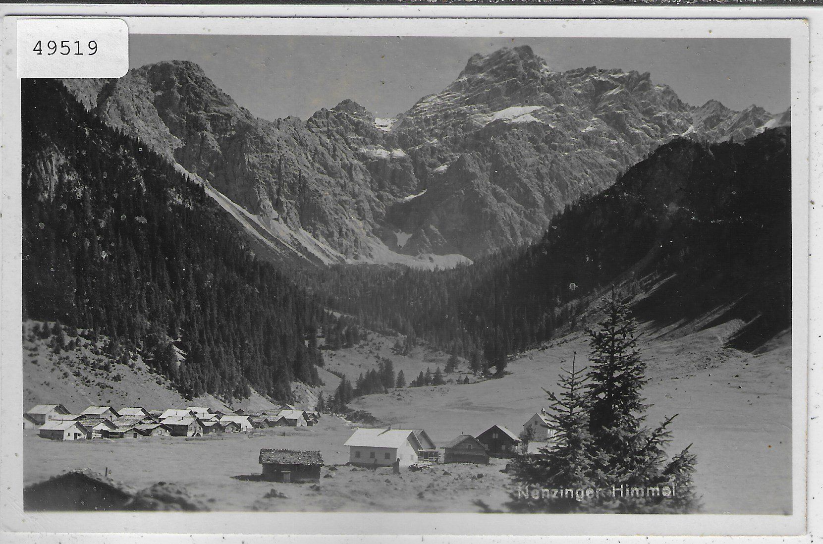 Cartoline postali: Nenzinger Himmer - Nenzing – Usato da Ettingen venduto da Kartenplanet