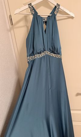 Cocktailkleid Petrol Grösse 40