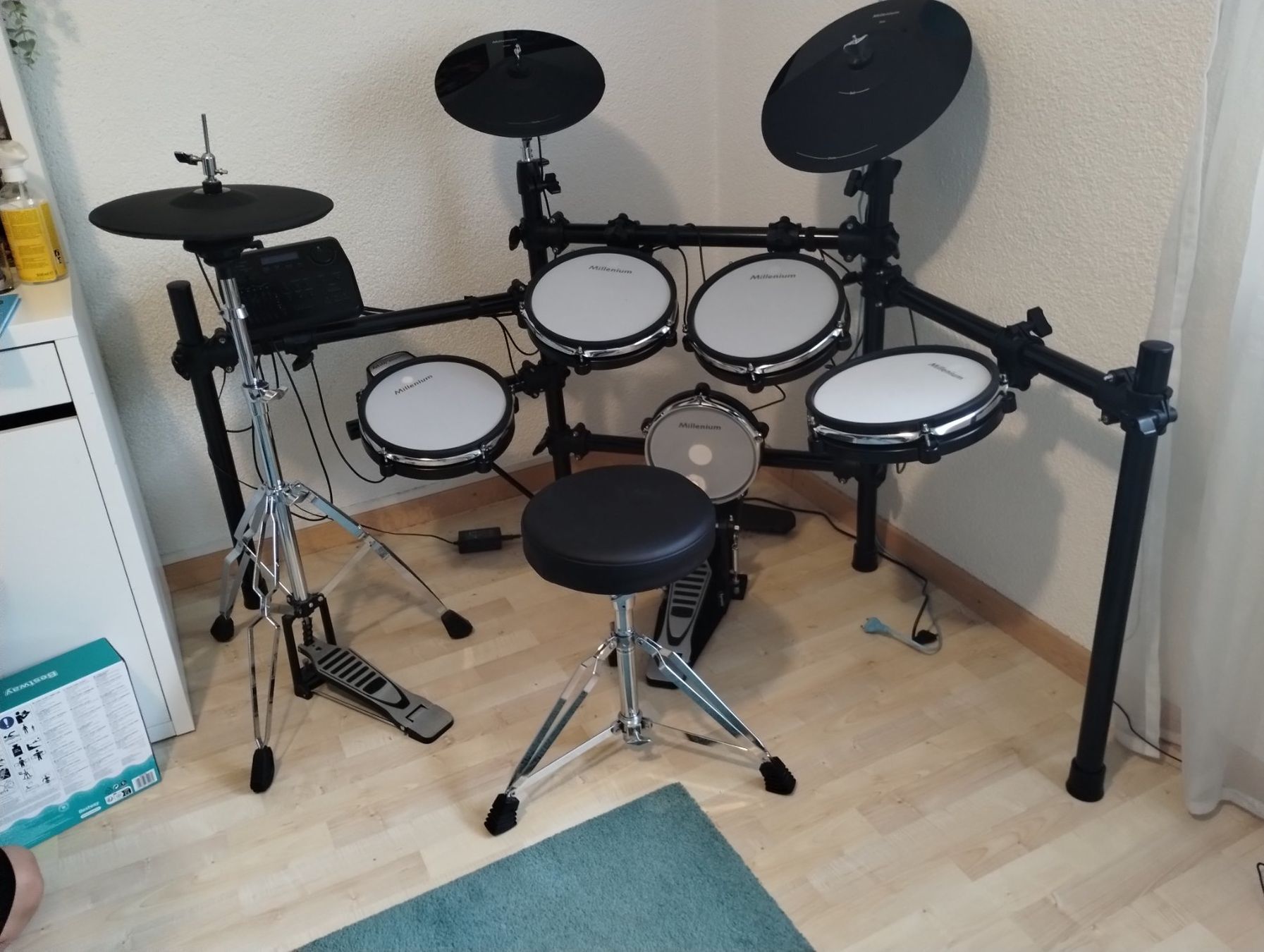 Thomann Strumenti musicali: Millenium MPS-750X E-Drum Mesh Set – Usato da Jonen venduto da uns_vf6w 2