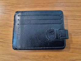 Picard Portemonnaie, Leder, Schwarz, Neu (C42)