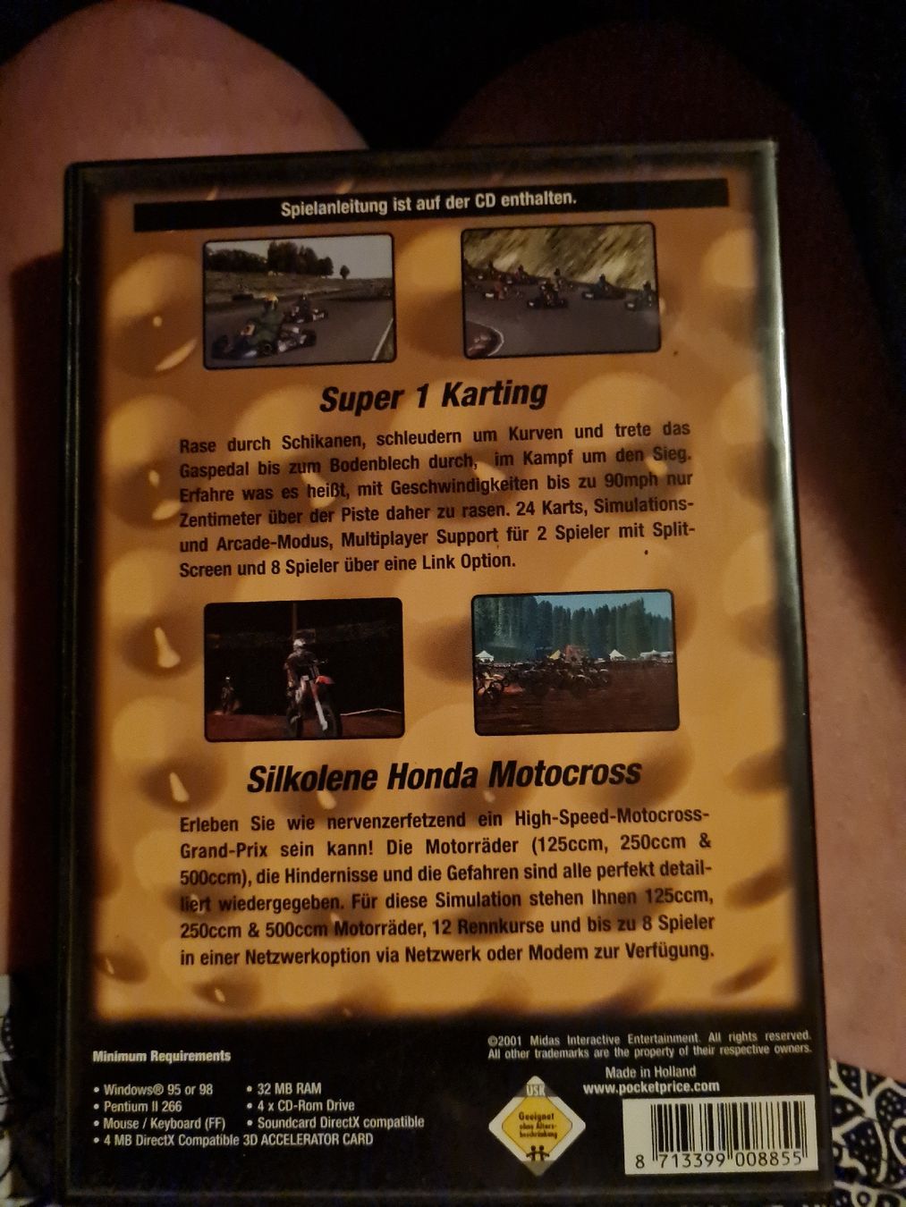 Giochi: PC CD-ROM Karting Windows 95/98 Vollversion – Nuovo (secondo la descrizione) da Münsingen venduto da Cuci31 1