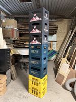 sehr schöne uns teils seltene Bierharassen, Getränkekisten
