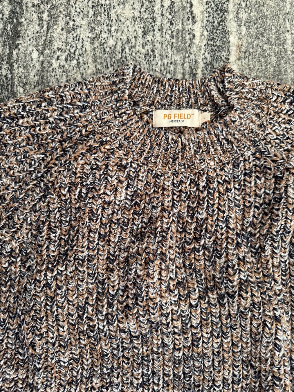 Maglioni & Felpe: Mixed brown PG Field mens knit sweater – Usato da S. Vittore venduto da via_h2nb 1