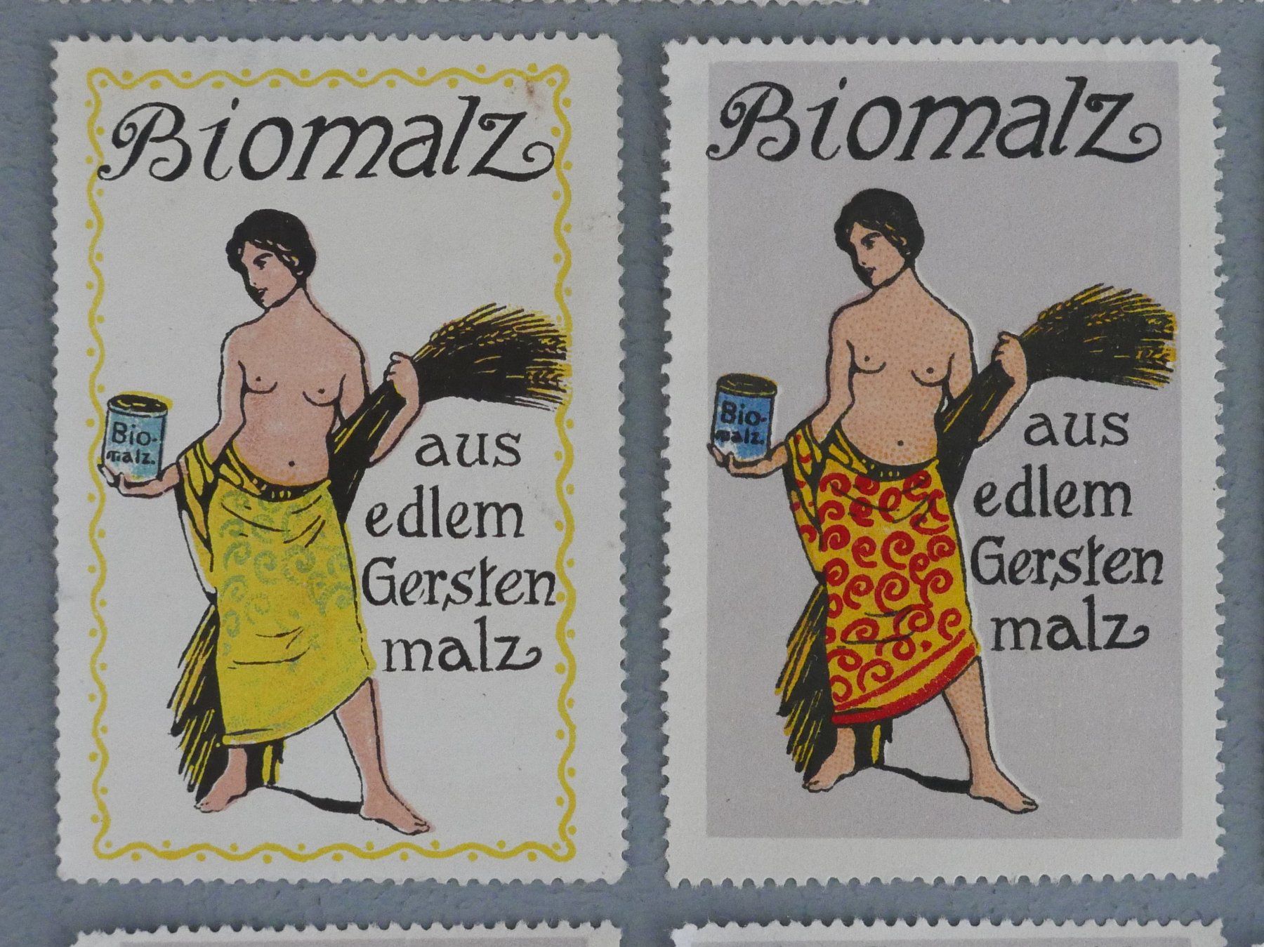 Tous les timbres: ALTE REKLAMEMARKEN BIOMALZ – D'occasion à Balgach par Zwischenraum 3