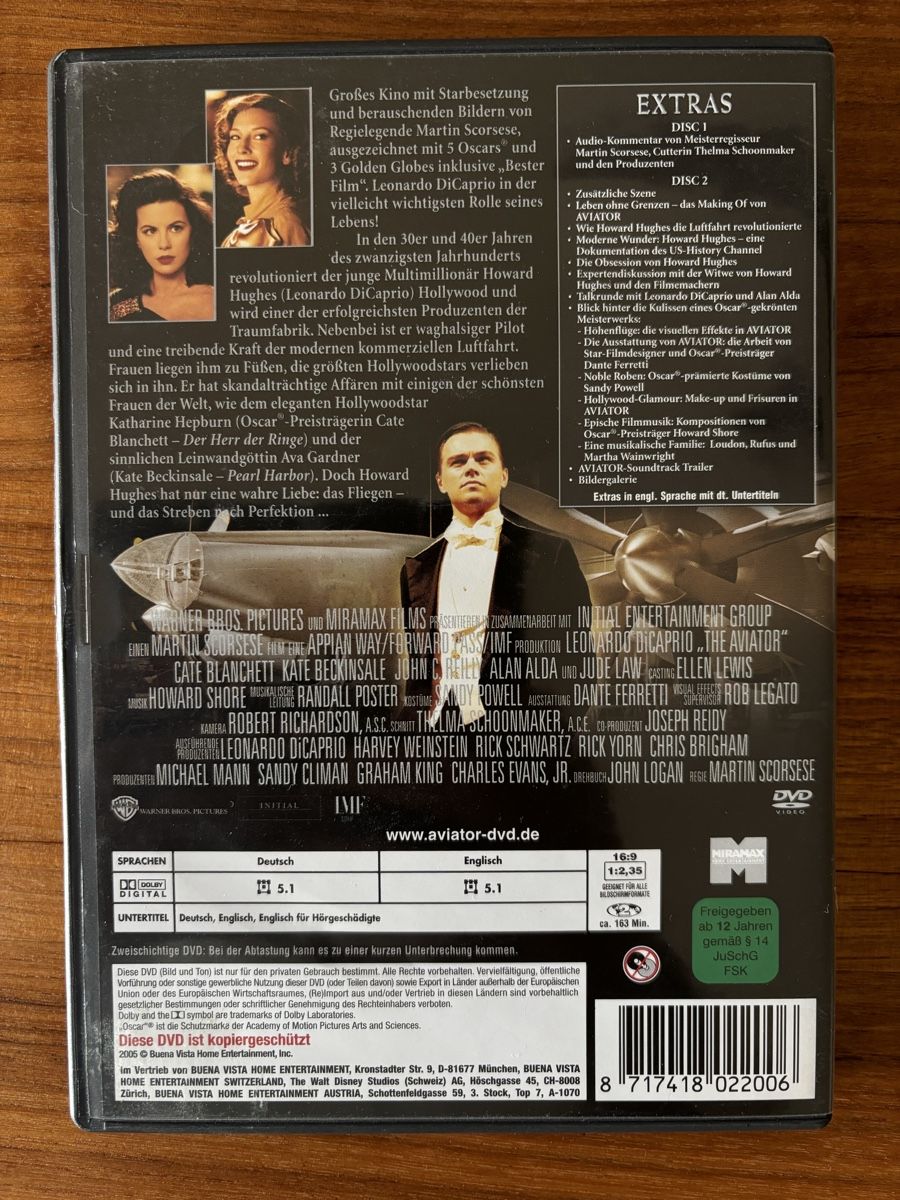 Alle DVDs: DVD Aviator – Gebraucht aus Belp von brb66 1