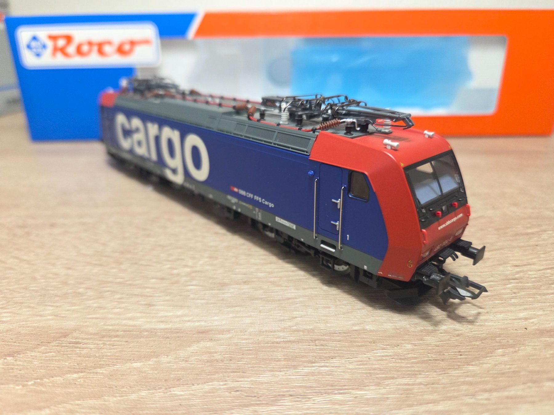 Roco Modellini di ferrovie: Roco 69591 E-Lok Re 482 Cargo SBB Digital H0 – Usato da St-Aubin-Sauges venduto da Lo_Go 3