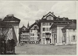 Karte Zofingen (oberer Eingang 1934)